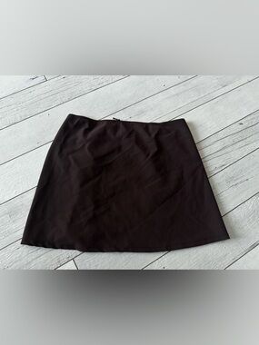 Women’s Black Swim Coverup Skirt with Ring Detail